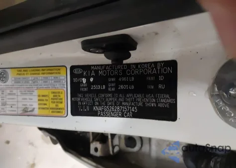 2008 Kia Rondo Ex V6 from USA, damaged, VIN KNAFG526287157145